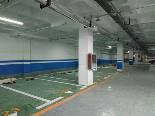 停車(chē)場(chǎng)車(chē)位劃線